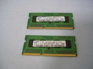 SAMSUNG DDR3 M471B2873EH1-CF8 PC3-8500S-07 2GB(1GB×2枚) A06