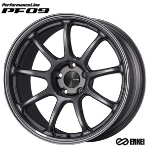 送料無料 エンケイ PerformanceLine PF09 8.5J-18 +45 5H-120 (18インチ) 5H120 8.5J+45【4本セット 新品】