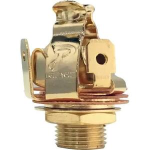 ジャック 1/4 Jack - Pure Tone, Stereo, Double Open Circuit, Gold [送料170円から 同梱可]