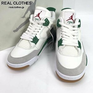 【未使用】NIKE/ナイキ AIR JORDAN 4 RETRO SP PINE GREEN エアジョーダン4 パイングリーン DR5415-103/26.5 /080