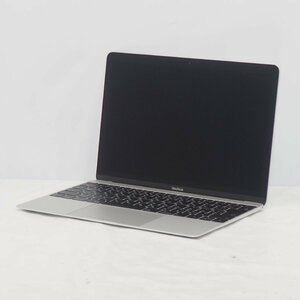 1円～【ジャンク】Apple MacBook Retina 12インチ 2017 MNYH2J/A Core m3 1.2GHz/8GB/SSD256GB/Mac OS Monterey【栃木出荷】