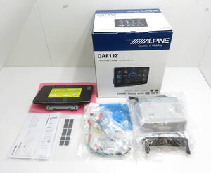 ☆未使用☆ALPINE/アルパイン ディスプレイオーディオ DAF11Z 11型ワイドXGA LED液晶 保管品