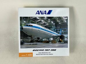 【未使用】全日空商事 1/400 ANA 全日空 モヒカン BOEING 767-300 航空機 飛行機 模型 置物 aprn-frb