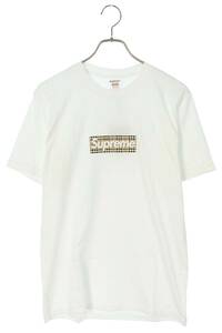 シュプリーム SUPREME バーバリー 22SS Burberry Box Logo Tee サイズ:S バーバリーボックスロゴTシャツ 中古 SB01