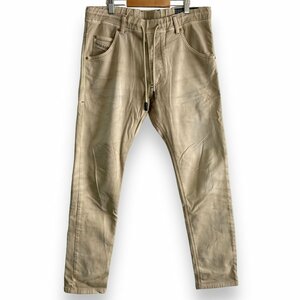 良品 DIESEL ディーゼル KROOLEY NE ドロスト ジップフライ ジョグジーンズ デニムパンツ 28 ベージュ