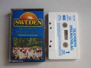 ◆カセット◆SWEDEN SKANSENS SPELMANSLAG 輸入版　中古カセットテープ多数出品中！