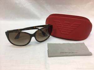 ▽ イタリア製 EMPORIO ARMANI エンポリオ アルマーニ サングラス EA9713 F S 086JD 60□14 ブラウン ロゴ アクセサリー