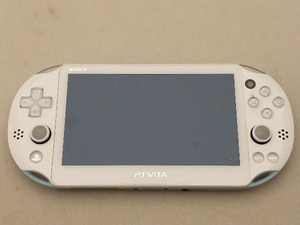 【汚れあり、箱・説明書含む付属品全て無し、本体のみの商品です】 PlayStationVita Wi-Fiモデル:ライトブルー/ホワイト(PCH2000ZA14)