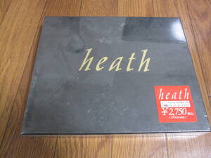 新品　heath heath (限定BOX　CD+VHS） X-JAPAN