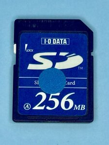 I-O DATA アイ・オー・データ SDカード 256MB 1枚 フォーマット済み 動作確認済みジャンク品