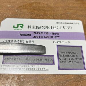 JR東日本 株主優待割引券(4割引)