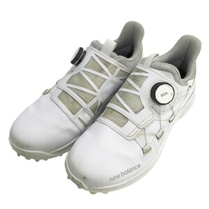 NEW BALANCE GOLF ニューバランス UGH1001W/FuelCell BOA スパイクレス ゴルフシューズ ホワイト系 24cm [240101355223] ゴルフウェア