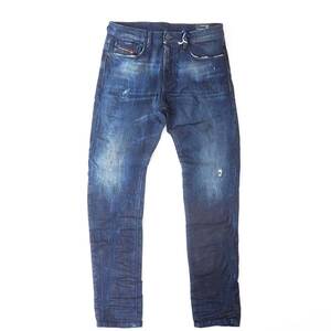 新品正規品 DIESEL ディーゼル JOGGJEANS D-STRUKT JOGG 09B50 ペイント加工 ストレッチ スリム テーパード デニム W29