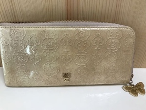 ANNA SUI アナスイ　Ｌ字型長財布　