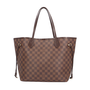 ルイヴィトン ネヴァーフルMM ダミエ トートバッグ ダミエキャンバス N51105 ブラウン ユニセックス LOUIS VUITTON 中古