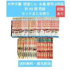 大甲子園 球道くん 水島新司 2作品 計45冊 完結 セットまとめ売り