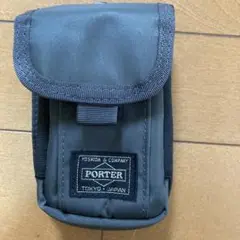 PORTER ポーチ 日本製 グレー