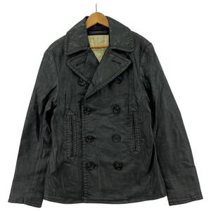 DENIM&SUPPLY Ralph Lauren デニム アンドサプライ ラルフローレン ピーコート sizeS/ブラック