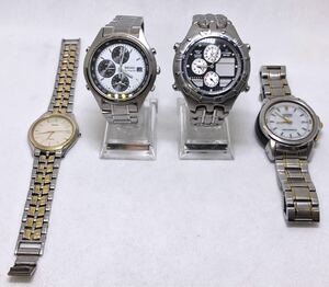 ジャンク 腕時計 まとめ SEIKO クロノグラフ 7T32-7C60 セイコー ドルチェ 8J41 6030 CITIZEN エコドライブ シチズン プロマスター 