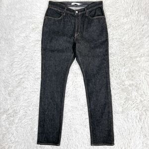 【美品】nonnative ノンネイティブ 19SS DWELLER 5P JEANS DROPPED FIT C/P 12oz DENIM STRETCH OW デニムパンツ ストレッチ ブラック 1