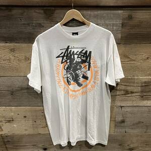 stussy Tシャツ ホワイト Lサイズ