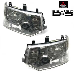 ▼デリカ D5 CV5W CV1W CV2W CV4W 純正 HID ヘッドライト 左右セット バラスト バーナー付 KOITO 100-87918 即決/即納