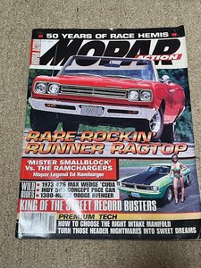 洋書 mopar action 2001年 10月号 アメ車 ホットロッド ラットロッド マッスルカー V8 モパー クライスラー プリマス ダッジ プリムス