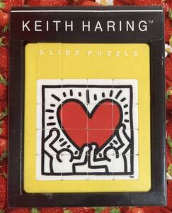 キース・ヘリング Keith Haring Postcard Book ポップアート　スライドパズル