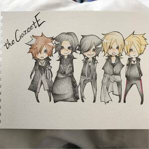 手描きイラスト★V系★ガゼット★the gazette★原画★イラスト★アナログ