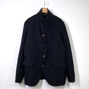 COMME des GARCONS HOMME DEUX コムデギャルソン オムドゥ ポリ縮 ジャケット S ブラック 黒 HA5994