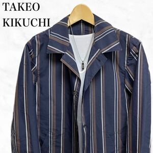 TAKEO KIKUCHI ストライプシャツ　長袖シャツ　トップス