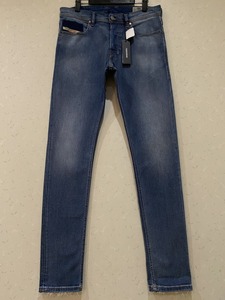 ※DIESEL ディーゼル TEPPHAR-R SLIM-CARROT ストレッチ デニムパンツ チュニジア製 インディゴ 30 　　　　 BJBA.AJ