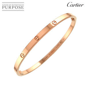 カルティエ Cartier ラブ ブレス SM #17 K18 PG ピンクゴールド 750 ブレスレット バングル Love Bracelet 90254814