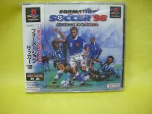 ☆新品☆　ＰＳ　【フォーメーションサッカー’９８】【即決】