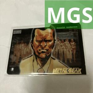 METAL GEAR SOLID TRADING CARD 036 GRIZZLY