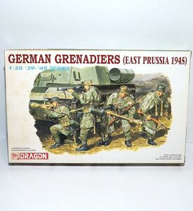 ドラゴン 1/35 ドイツ 装甲擲弾兵 東プロイセン 1945 WWⅡ 6057 ドイツ 兵士 ツェルトバーン プラモデル フィギュア ミリタリー ジオラマ