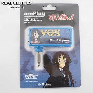 【未使用】VOX/ヴォックス amPlugアンプラグ AP-MIO-BL Mio Akiyama for Bass/ベース用けいおん！秋山澪モデル ブルー /000