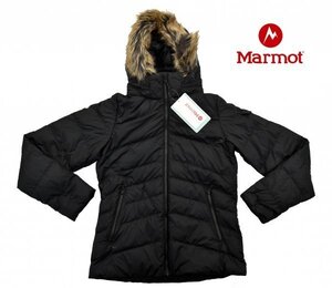 送料無料1★ジャンク品★Marmot★マーモット Ithaca ダウンジャケット size:S ブラック ※女性用