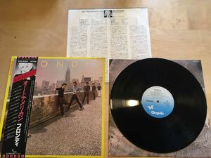 【帯付LP】BLONDIE / AUTOAMERICAN(WWS-91004) / ブロンディ / オートアメリカン / MIKE CHAPMAN / デボラ・ハリー大型ポスター付 / 1980年