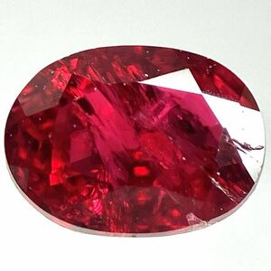 (天然レッドスピネル0.261ct)j 約4.0×3.0mm ルース 裸石 宝石 ジュエリー red spinel jewelry BA4/BA4 k