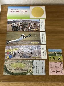 48 選抜高校野球大会　阪神電車　乗車券　甲子園　梅田　切符　昭和　阪神甲子園球場　記念乗車券　球児