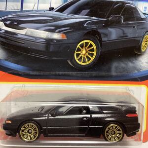 ☆マッチボックス☆ スバル　SVX 黒　カードシワあり　MATCHBOX 