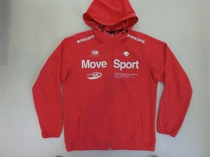 DESCENTE デサント Move Sport ムーブスポーツ ジャケット クールトランスファー　フーデッド クロス DAT-1219 M USED