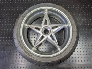 ■MV AGUSTA ブルターレ 750S 純正 リアホイール 17×6.00 曲がり無し 2008年式 BRUTALE 検索 MVアグスタ F4 910S 910R 1078RR [R051108]