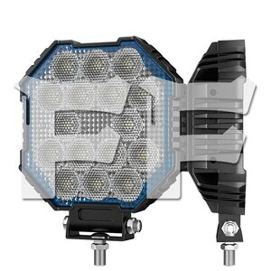 送料無料.. 5インチ 作業灯 LED ワークライト 45W 広角照明 拡散タイプ ホワイト ジープ タコマ ジムニー トラック 大型車 SUV 2個