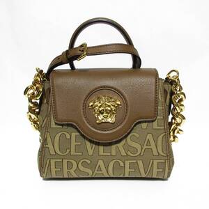 新品VERSACE ラ メデューサ 3wayバッグ ショルダー イタリア製