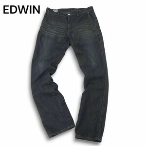 EDWIN エドウィン S403S 秋冬★ 防風★防寒 裏地付き デニム ジーンズ ストレッチ パンツ 5ポケット 日本製 Sz.33 メンズ　C4B04752_A#Q