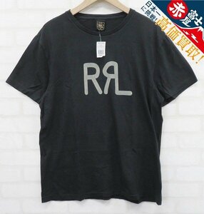 8T2899【クリックポスト対応】未使用品 RRL S/S TEE SHIRTS RANCH LOGO 半袖ロゴTシャツ　