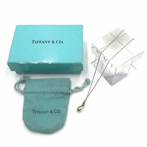 ティファニー Tiffany & Co. ネックレス ティアドロップ 雫 チェーン シルバー 送料無料 返品可能 h0801lq00249