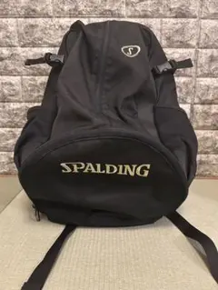 SPALDING バックパック ブラック(ジュニアサイズ)